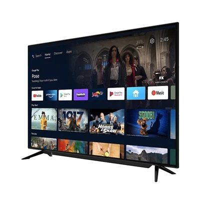 Præsentationsformen for Android TV